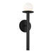 Myhouse Lighting Visual Comfort Studio - KW1001MBK - One Light Wall Sconce - Nodes - Midnight Black