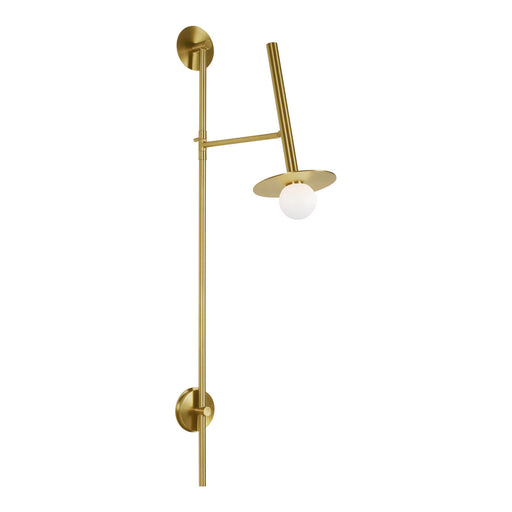 Myhouse Lighting Visual Comfort Studio - KW1031BBS - One Light Wall Sconce - Nodes - Burnished Brass