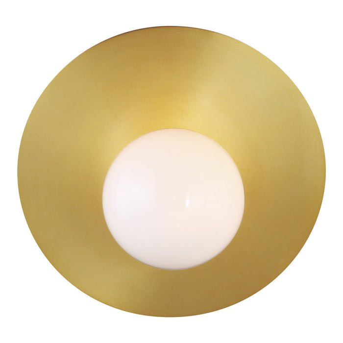 Myhouse Lighting Visual Comfort Studio - KW1041BBS - One Light Wall Sconce - Nodes - Burnished Brass