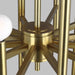 Myhouse Lighting Visual Comfort Studio - TC10624BBS - 24 Light Chandelier - Beckham Modern - Burnished Brass