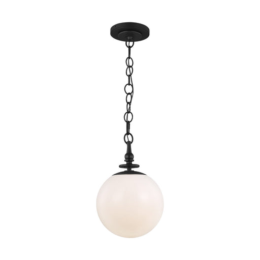 Myhouse Lighting Visual Comfort Studio - TP1031AI - One Light Pendant - Capri - Aged Iron