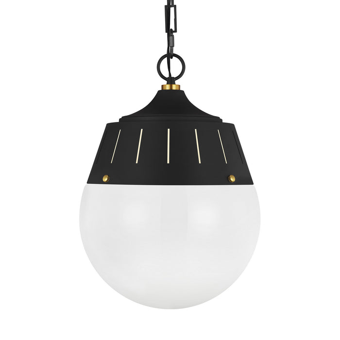 Myhouse Lighting Visual Comfort Studio - TP1092MBK/BBS - Two Light Pendant - Arlett - Midnight Black