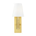 Myhouse Lighting Visual Comfort Studio - TV1001BBS - One Light Wall Sconce - Beckham Classic - Burnished Brass