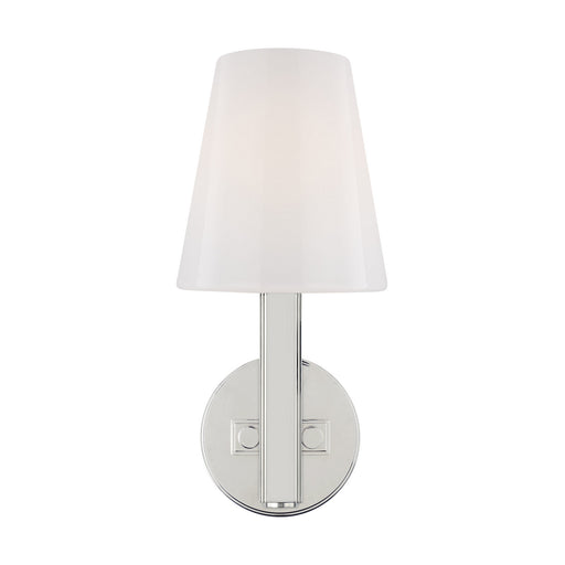 Myhouse Lighting Visual Comfort Studio - TV1111PN - One Light Wall Sconce - Logan - Polished Nickel