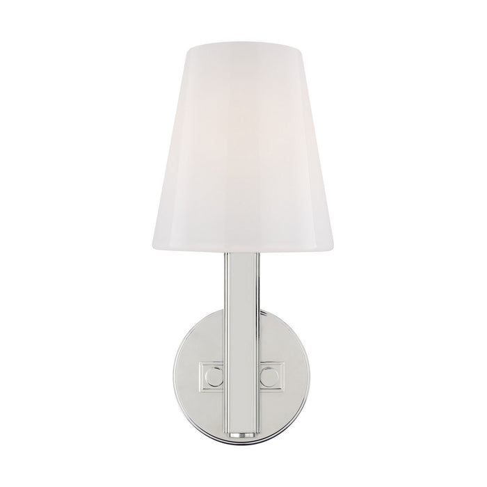 Myhouse Lighting Visual Comfort Studio - TV1111PN - One Light Wall Sconce - Logan - Polished Nickel