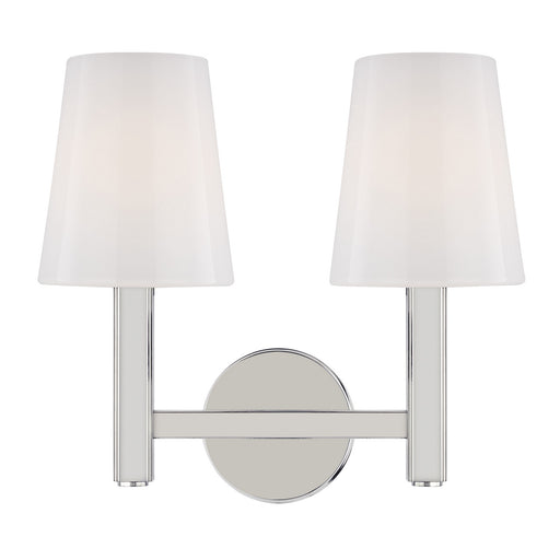 Myhouse Lighting Visual Comfort Studio - TV1122PN - Two Light Vanity - Logan - Polished Nickel