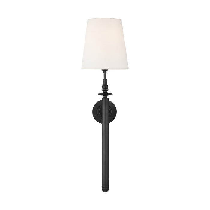 Myhouse Lighting Visual Comfort Studio - TW1021AI - One Light Wall Sconce - Capri - Aged Iron