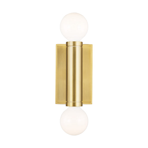 Myhouse Lighting Visual Comfort Studio - TW1042BBS - Two Light Wall Sconce - Beckham Modern - Burnished Brass