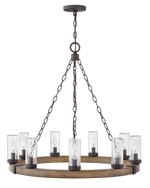 Myhouse Lighting Hinkley - 29208SQ-LL - LED Outdoor Chandelier - Sawyer - Sequoia
