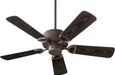 Myhouse Lighting Quorum - 143425-86 - 42"Patio Fan - Estate Patio - Oiled Bronze