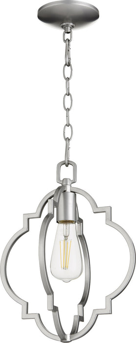 Myhouse Lighting Quorum - 3842-64 - One Light Pendant - Dublin - Classic Nickel