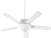 Myhouse Lighting Quorum - 54525-8 - 52"Ceiling Fan - Premier - Studio White