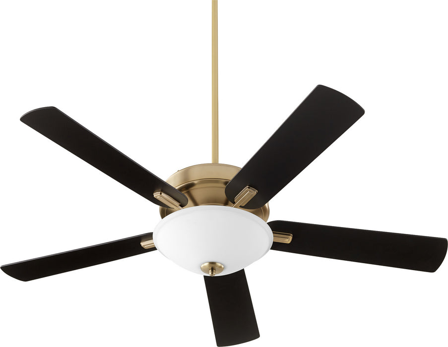 Myhouse Lighting Quorum - 54525-80 - 52"Ceiling Fan - Premier - Aged Brass