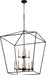 Myhouse Lighting Quorum - 604-12-69 - 12 Light Entry Pendant - Gabriel - Textured Black