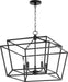 Myhouse Lighting Quorum - 8407-5-69 - Five Light Chandelier - Monument - Textured Black