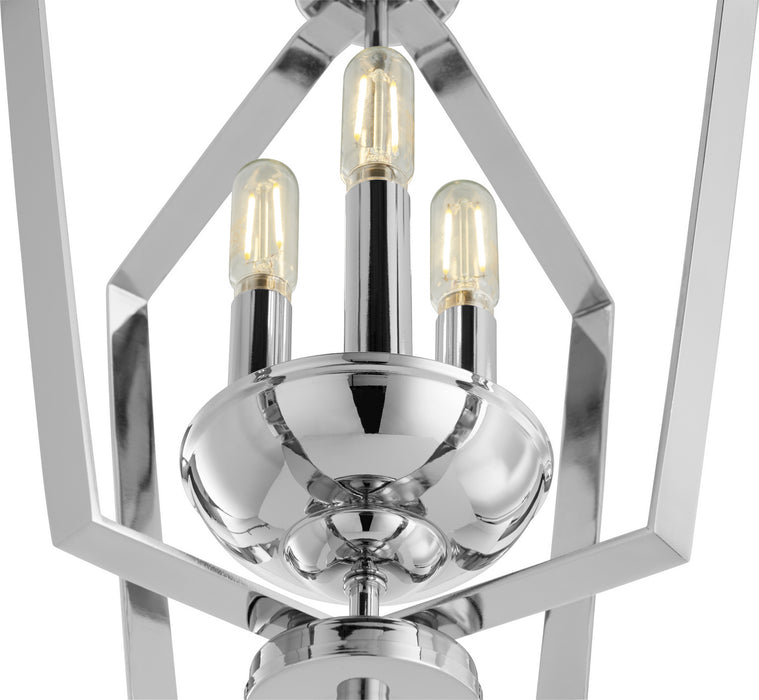 Myhouse Lighting Quorum - 894-3-14 - Three Light Entry Pendant - 3LT Entry Series - Chrome