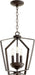 Myhouse Lighting Quorum - 894-3-86 - Three Light Entry Pendant - 3LT Entry Series - Oiled Bronze