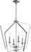 Myhouse Lighting Quorum - 894-4-14 - Four Light Entry Pendant - 4LT Entry Series - Chrome