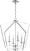 Myhouse Lighting Quorum - 894-4-14 - Four Light Entry Pendant - 4LT Entry Series - Chrome