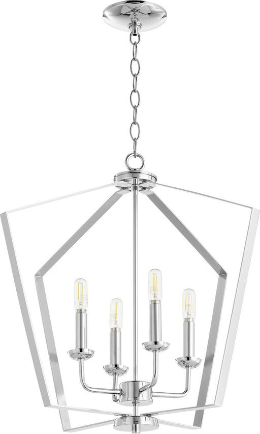 Myhouse Lighting Quorum - 894-4-14 - Four Light Entry Pendant - 4LT Entry Series - Chrome