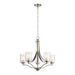 Myhouse Lighting Generation Lighting - 3137305EN3-962 - Five Light Chandelier - Elmwood Park - Brushed Nickel