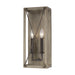 Myhouse Lighting Visual Comfort Studio - 4126302-872 - Two Light Wall / Bath Sconce - Thornwood - Washed Pine