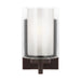 Myhouse Lighting Generation Lighting - 4137301-710 - One Light Wall / Bath Sconce - Elmwood Park - Bronze