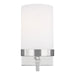 Myhouse Lighting Visual Comfort Studio - 4190301-05 - One Light Wall / Bath Sconce - Zire - Chrome