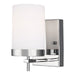 Myhouse Lighting Visual Comfort Studio - 4190301-05 - One Light Wall / Bath Sconce - Zire - Chrome