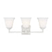 Myhouse Lighting Generation Lighting - 4413703-962 - Three Light Wall / Bath - Ellis Harper - Brushed Nickel