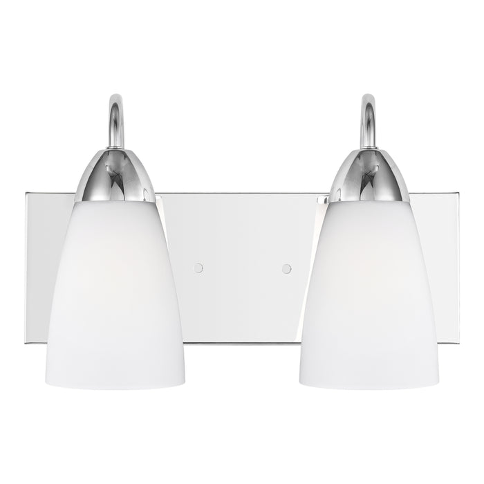 Myhouse Lighting Generation Lighting - 4420202-05 - Two Light Wall / Bath - Seville - Chrome