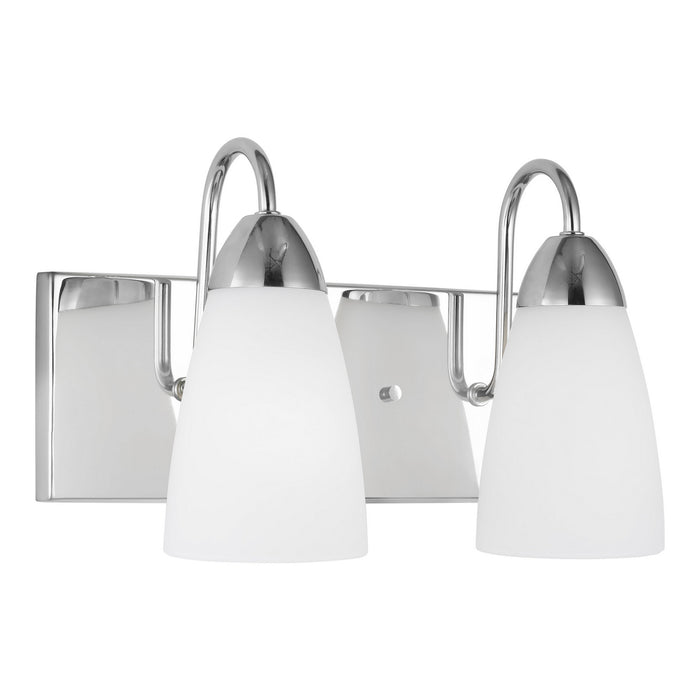 Myhouse Lighting Generation Lighting - 4420202-05 - Two Light Wall / Bath - Seville - Chrome