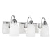 Myhouse Lighting Generation Lighting - 4420203-05 - Three Light Wall / Bath - Seville - Chrome