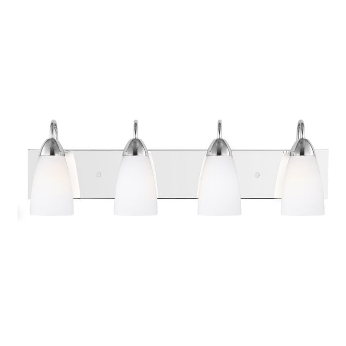 Myhouse Lighting Generation Lighting - 4420204-05 - Four Light Wall / Bath - Seville - Chrome