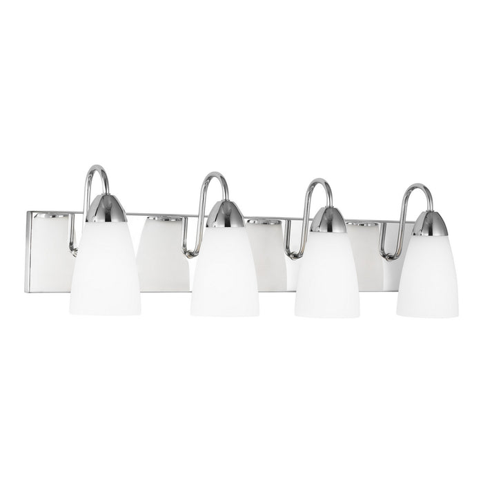 Myhouse Lighting Generation Lighting - 4420204-05 - Four Light Wall / Bath - Seville - Chrome