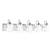 Myhouse Lighting Generation Lighting - 4420205-05 - Five Light Wall / Bath - Seville - Chrome