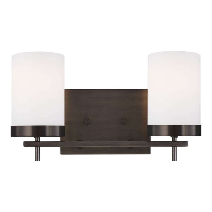 Myhouse Lighting Visual Comfort Studio - 4490302-778 - Two Light Wall / Bath - Zire - Brushed Oil Rubbed Bronze