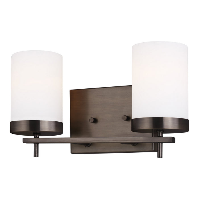 Myhouse Lighting Visual Comfort Studio - 4490302-778 - Two Light Wall / Bath - Zire - Brushed Oil Rubbed Bronze