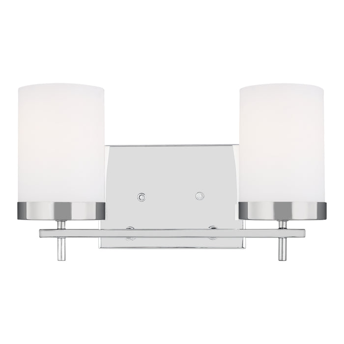 Myhouse Lighting Visual Comfort Studio - 4490302EN3-05 - Two Light Wall / Bath - Zire - Chrome