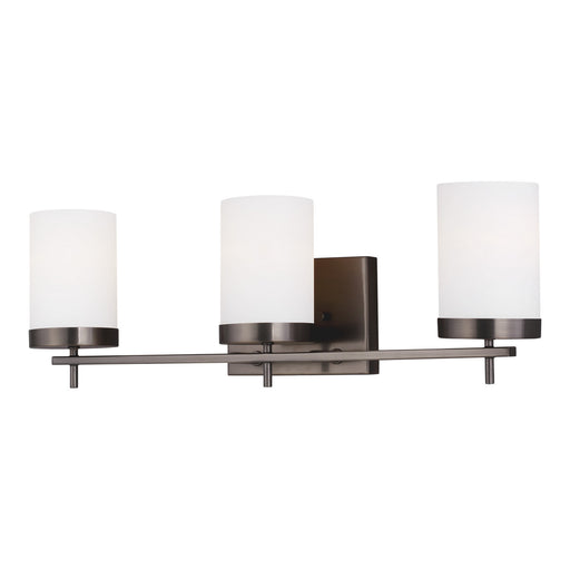 Myhouse Lighting Visual Comfort Studio - 4490303-778 - Three Light Wall / Bath - Zire - Brushed Oil Rubbed Bronze