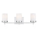 Myhouse Lighting Visual Comfort Studio - 4490303EN3-05 - Three Light Wall / Bath - Zire - Chrome