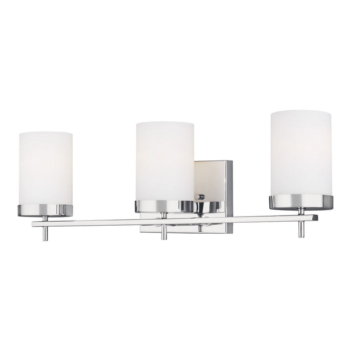 Myhouse Lighting Visual Comfort Studio - 4490303EN3-05 - Three Light Wall / Bath - Zire - Chrome