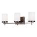 Myhouse Lighting Visual Comfort Studio - 4490303EN3-778 - Three Light Wall / Bath - Zire - Brushed Oil Rubbed Bronze