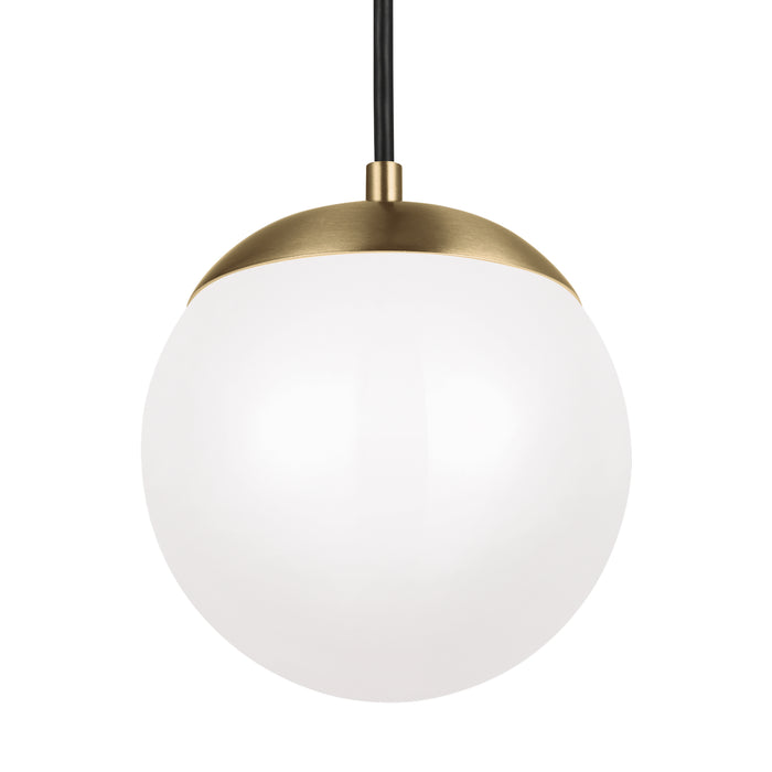 Myhouse Lighting Visual Comfort Studio - 601893S-848 - LED Pendant - Leo - Hanging Globe - Satin Brass