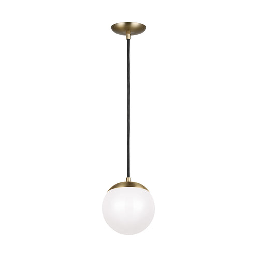Myhouse Lighting Visual Comfort Studio - 601893S-848 - LED Pendant - Leo - Hanging Globe - Satin Brass