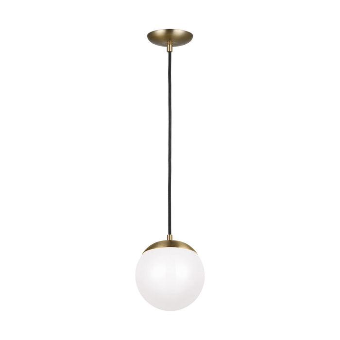 Myhouse Lighting Visual Comfort Studio - 601893S-848 - LED Pendant - Leo - Hanging Globe - Satin Brass