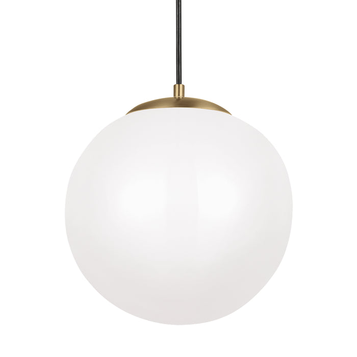 Myhouse Lighting Visual Comfort Studio - 602493S-848 - LED Pendant - Leo - Hanging Globe - Satin Brass