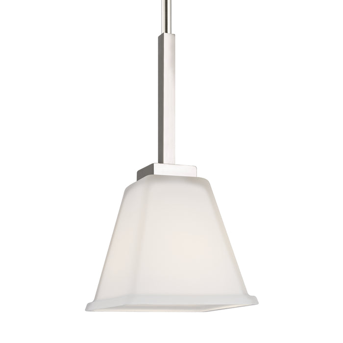 Myhouse Lighting Generation Lighting - 6113701-962 - One Light Mini-Pendant - Ellis Harper - Brushed Nickel