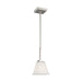 Myhouse Lighting Generation Lighting - 6113701EN3-962 - One Light Mini-Pendant - Ellis Harper - Brushed Nickel