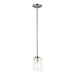 Myhouse Lighting Generation Lighting - 6137301-962 - One Light Mini-Pendant - Elmwood Park - Brushed Nickel